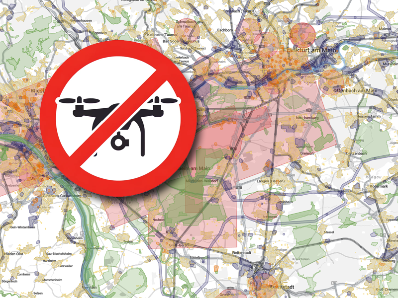 Drohnen GEO-Zonen Flugverbot